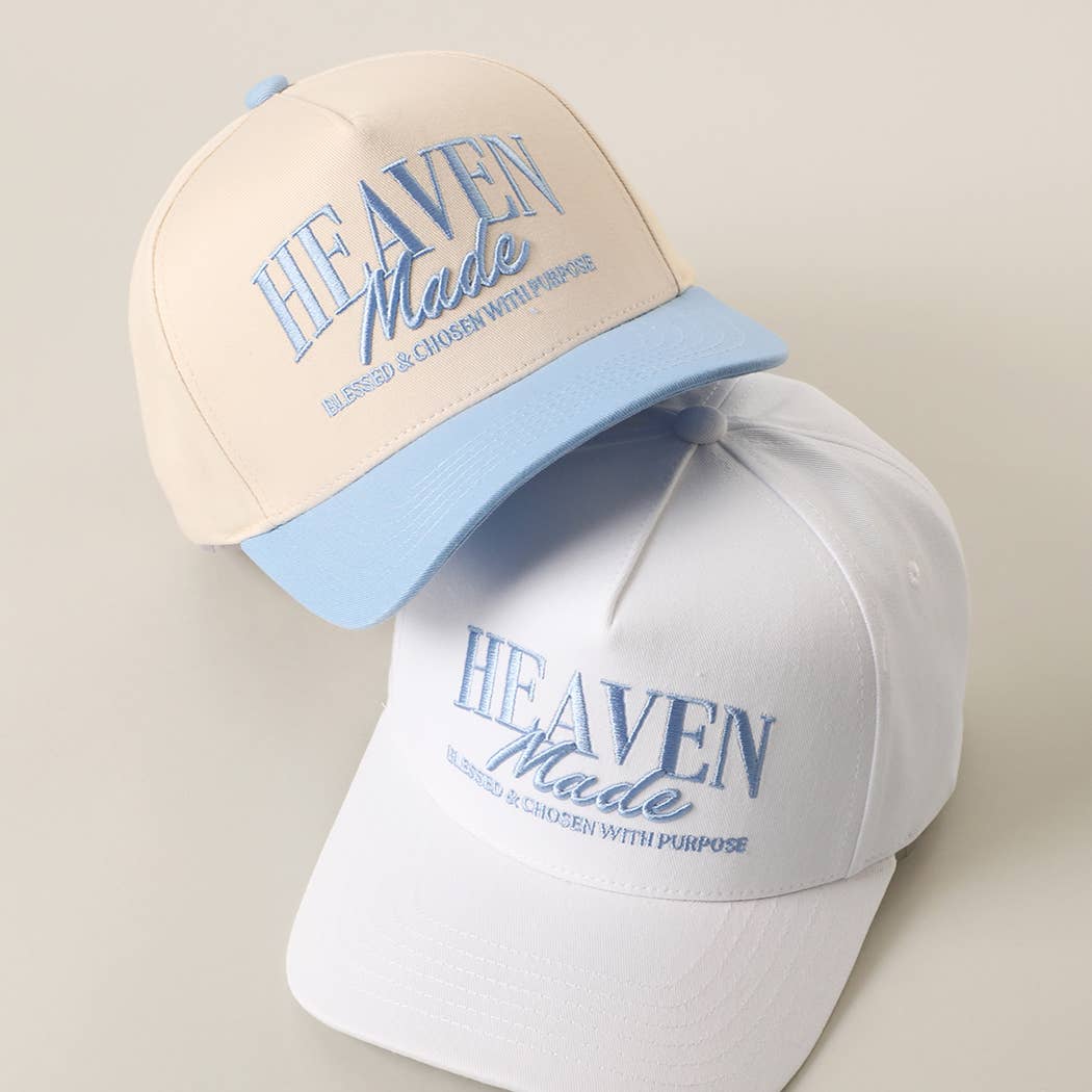 HEAVEN Made Embroidered Two-Tone Trucker Hat