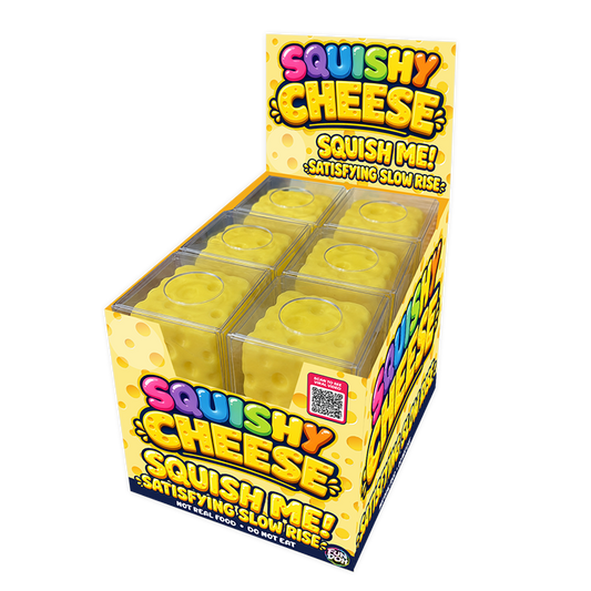 Slow-Rise Cheese Sensory Squishy Toy