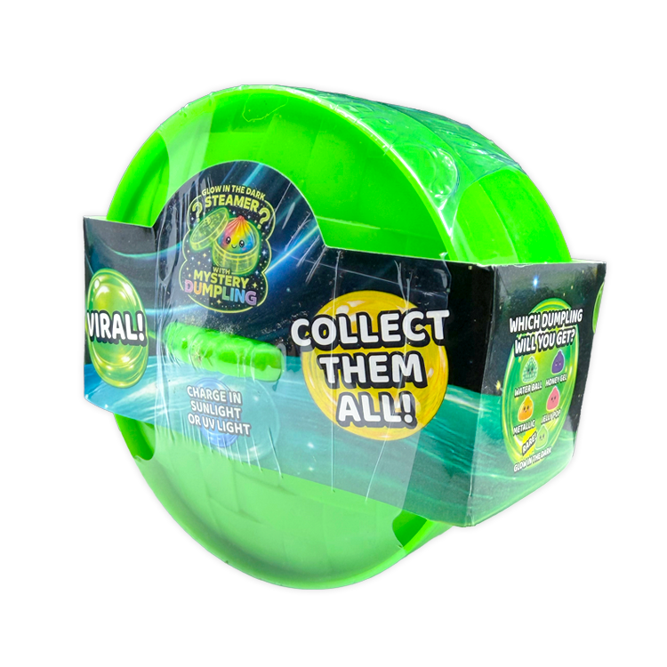 Glow-in-the-Dark Mystery Dumpling Squishy Toy