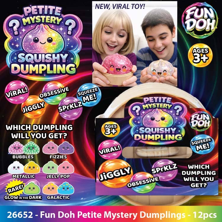 Petite Mystery Dumpling Squishy Toy