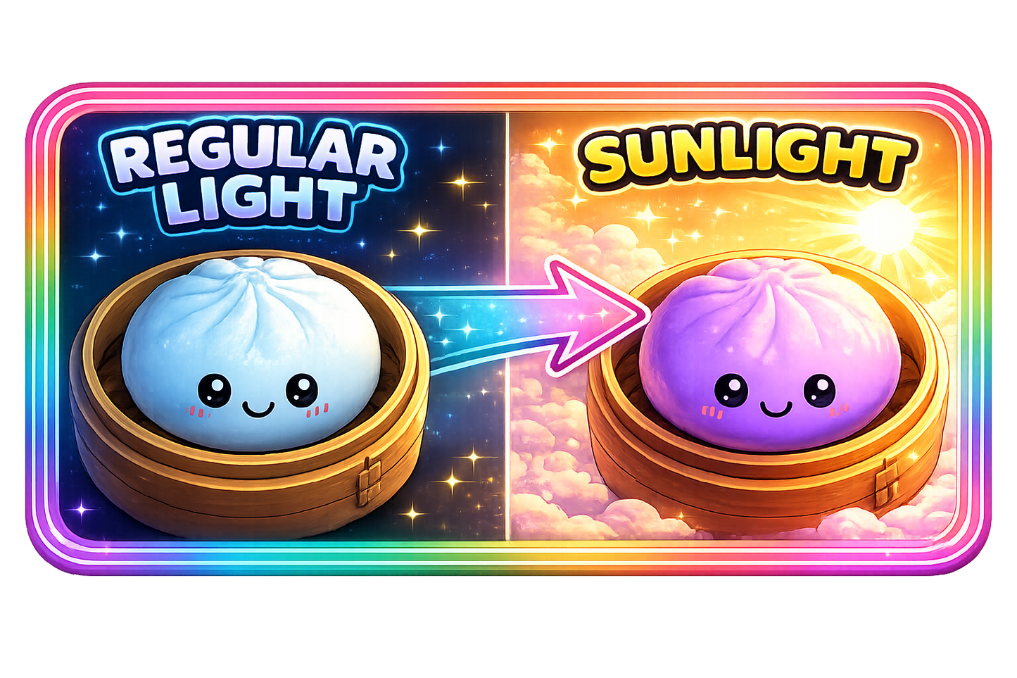 Color Changing Mystery Dumpling Squishy Toy