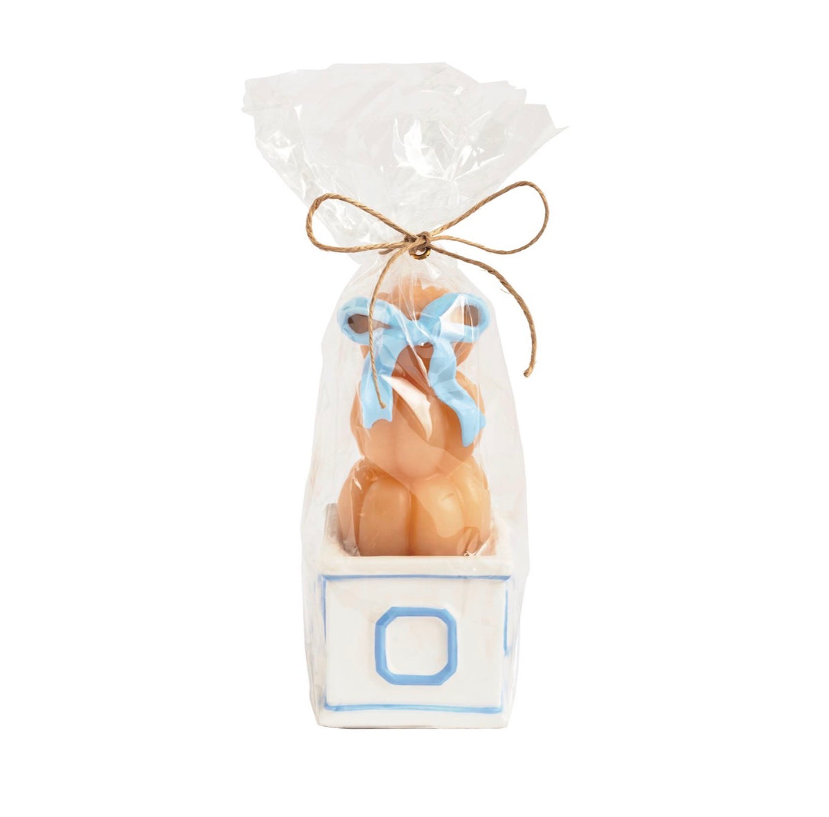 Triple Pumpkin Topiary Figural Candle