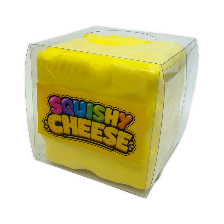 Slow-Rise Cheese Sensory Squishy Toy