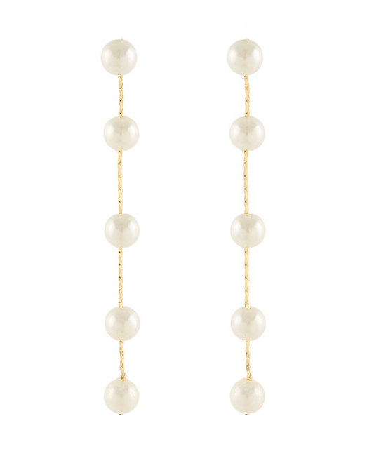 Macy Pearl Drop Earrings