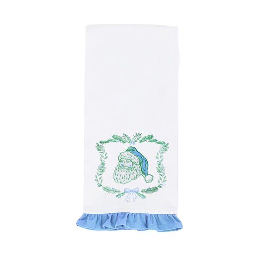 Yuletide Santa Tea Towel