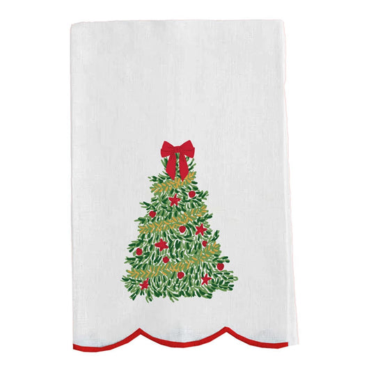 Traditional Tree Tea Towel