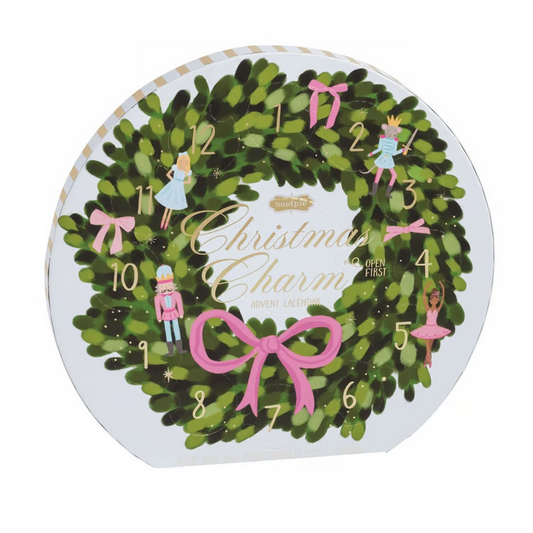 Christmas Charm Advent Calendar Set, Wreath