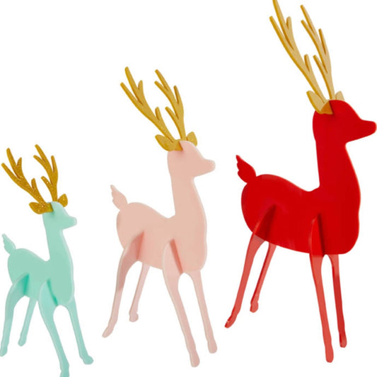 Acrylic 3D Deer Decor