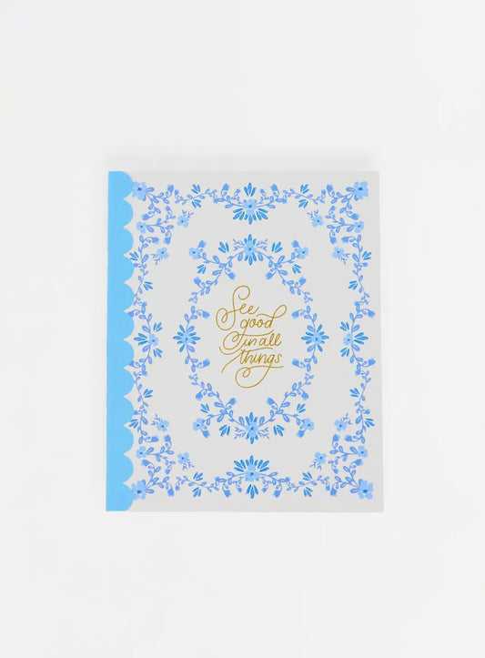 Scallop Notebook, See Good In All Things