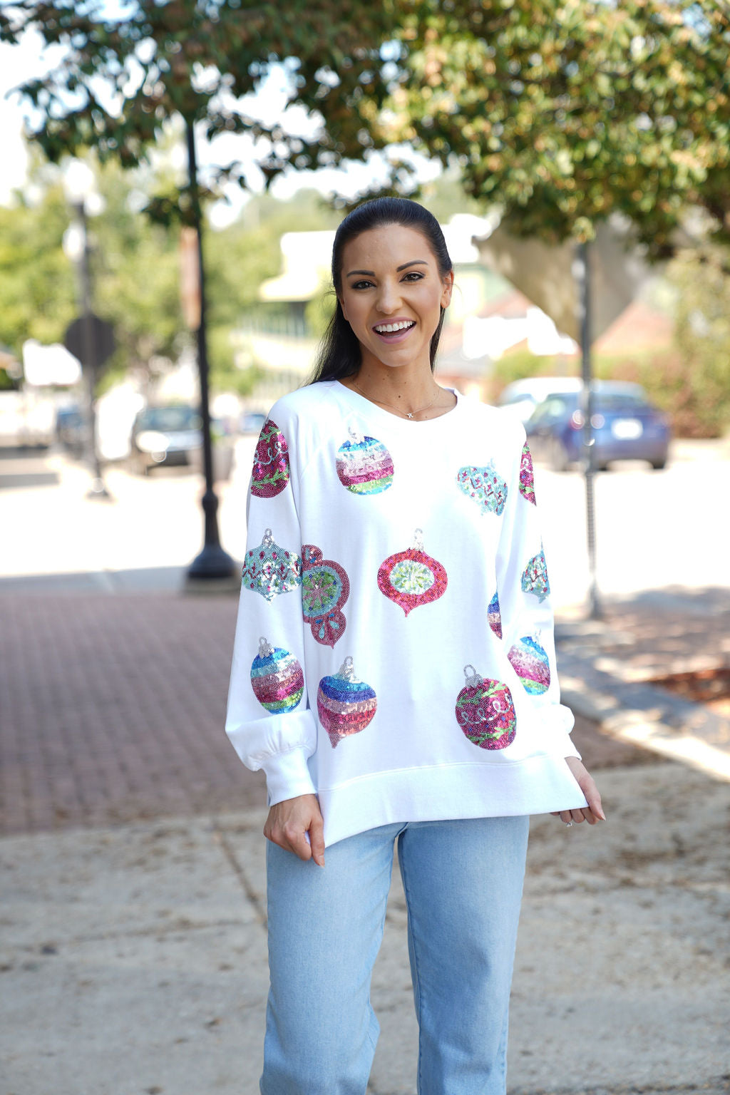 Mary Square | Katie Sweatshirt Ornaments