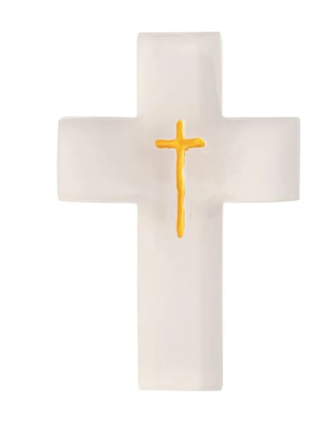 Painted Resin Cross