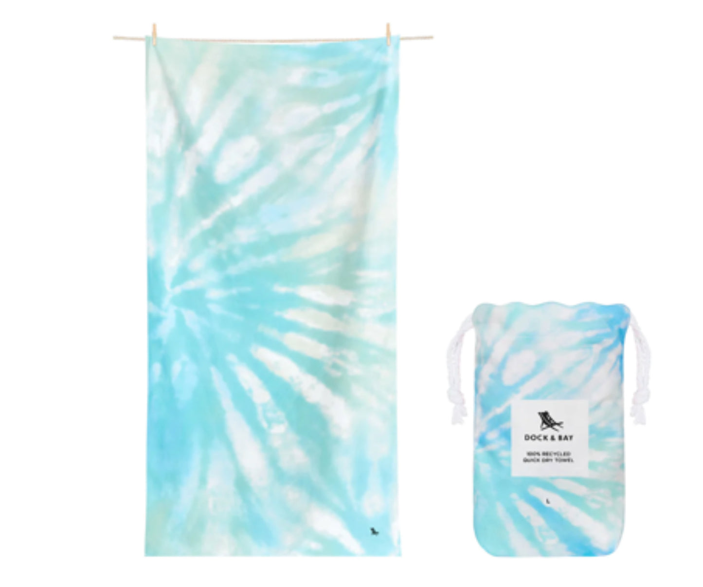 Dock & Bay Towel Swirled Seas (Two Sizes)