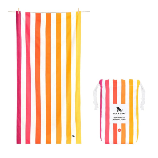 Dock & Bay Towel Peach Sunrise (Two Sizes)