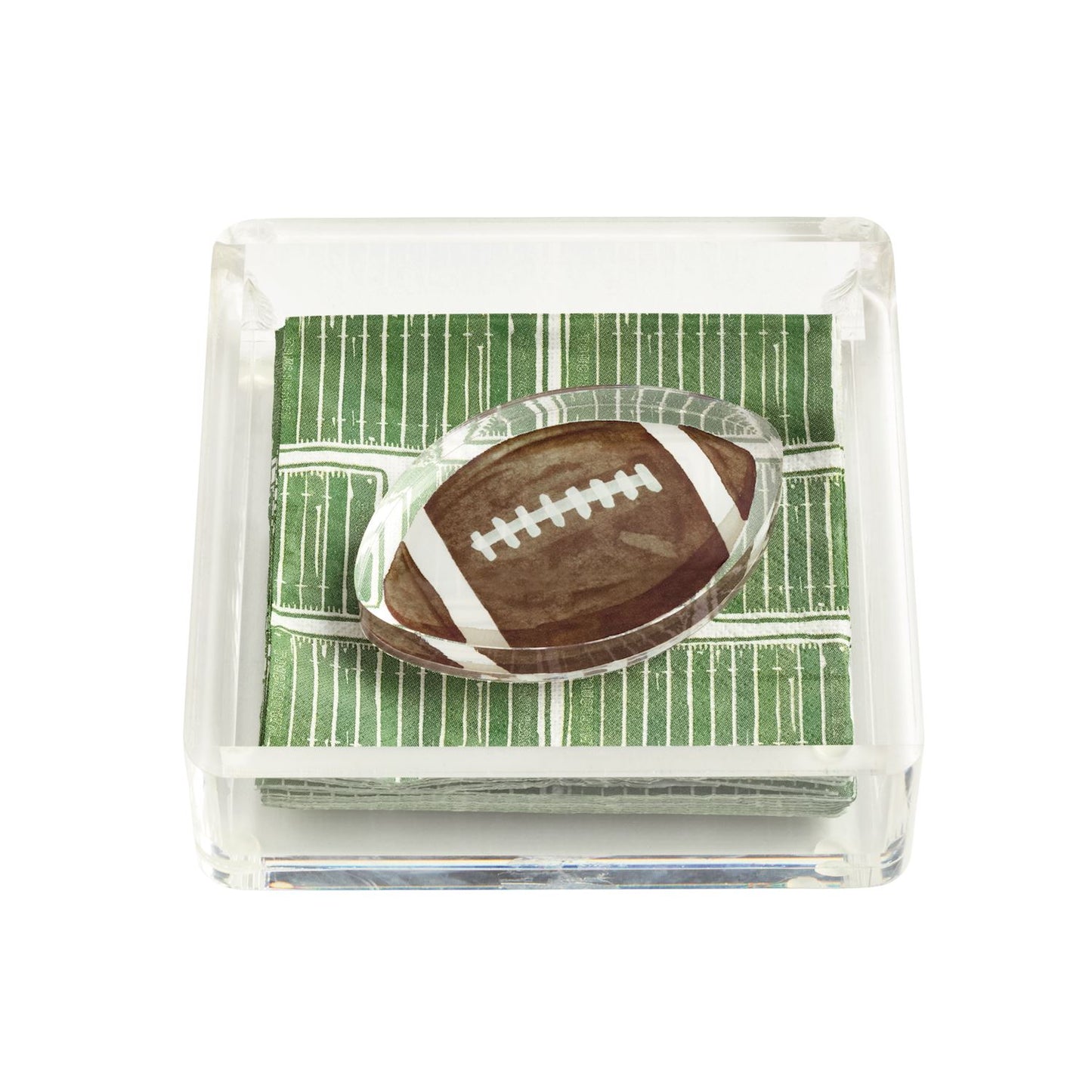 Football Napkin Caddy Set