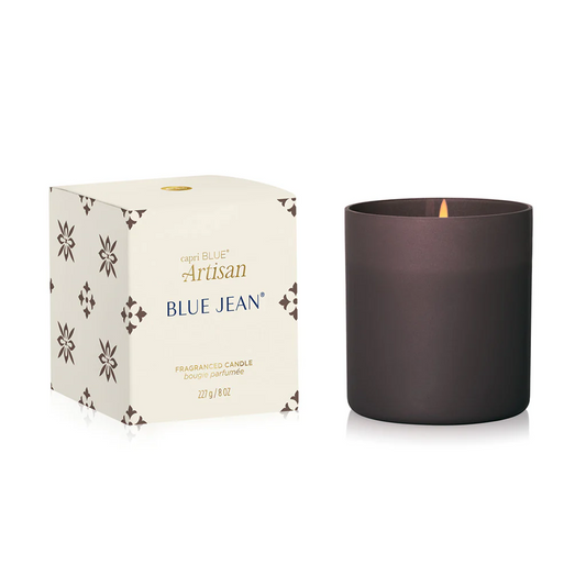 Capri Blue Blue Jean Artisan Terrazza Velluto Boxed Candle