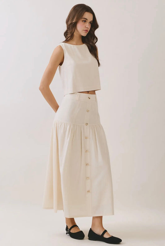 Ivory Coast Skirt Set