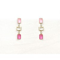 Neil Earrings Pink Multi