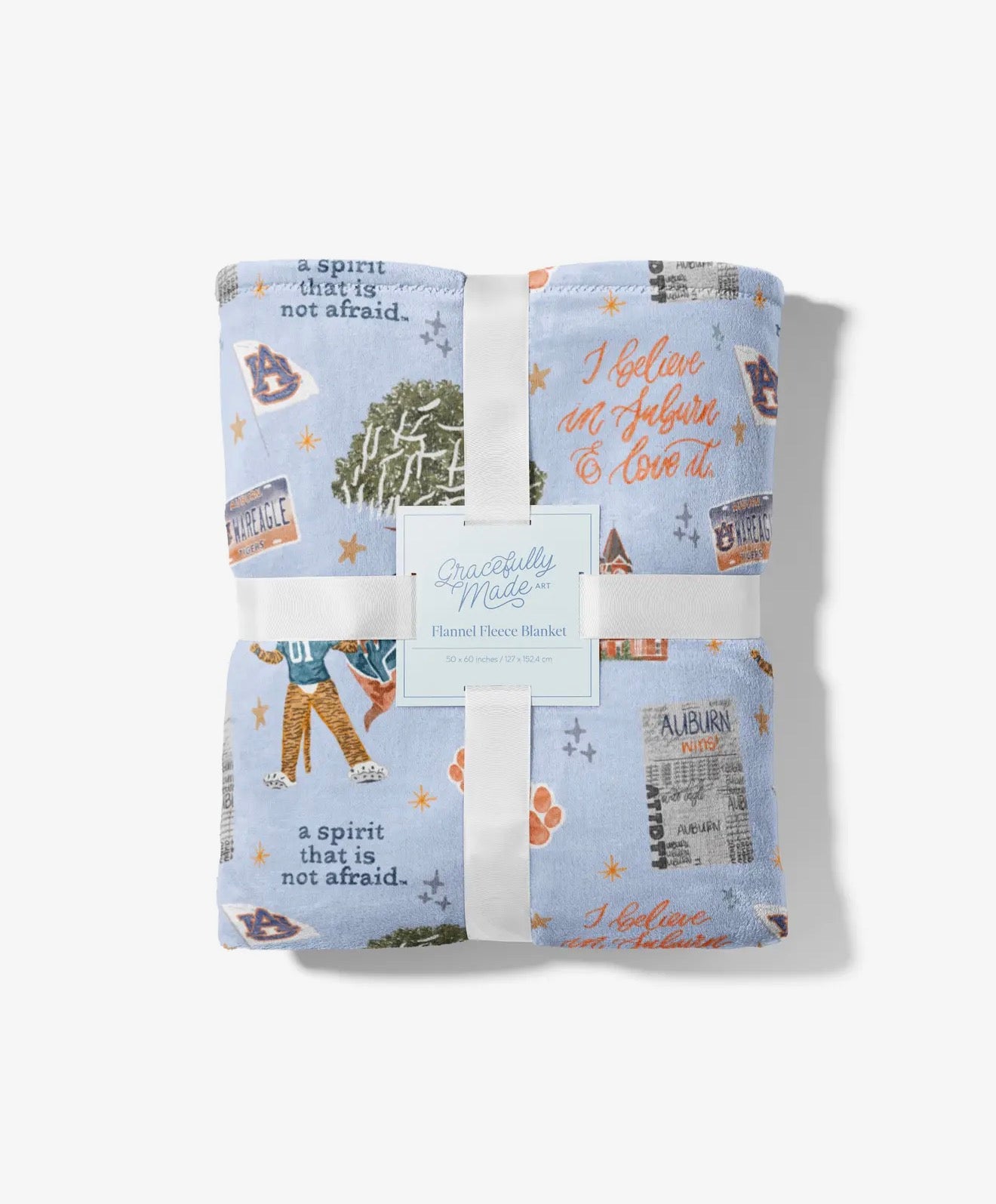 Auburn University Flannel Fleece Blanket