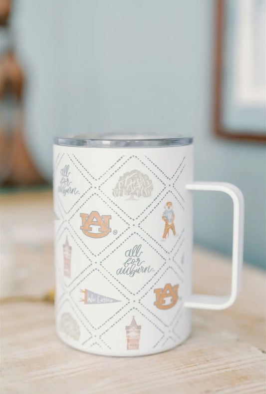 16oz Insulated Auburn University Mug