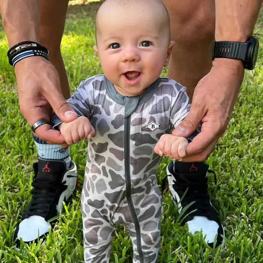 Classic Deer Camo Baby Zip Up