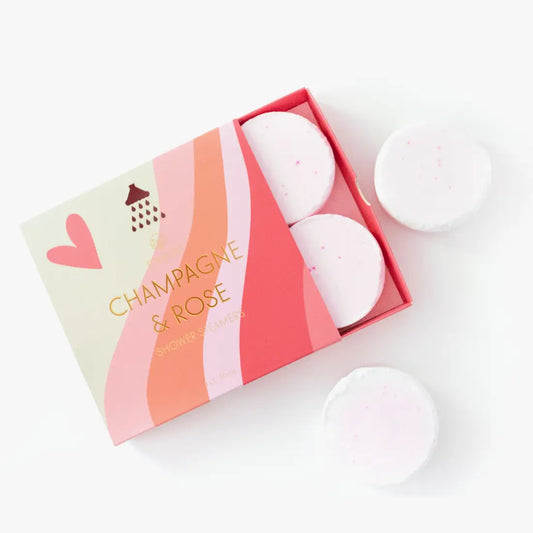 Champagne & Rose Shower Steamers