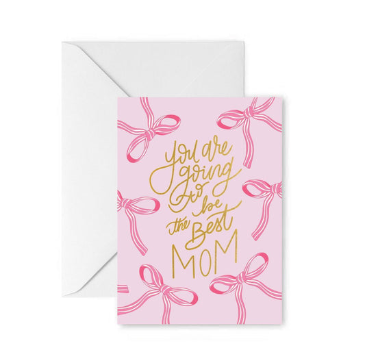 Greeting Card, Best Mom Girl