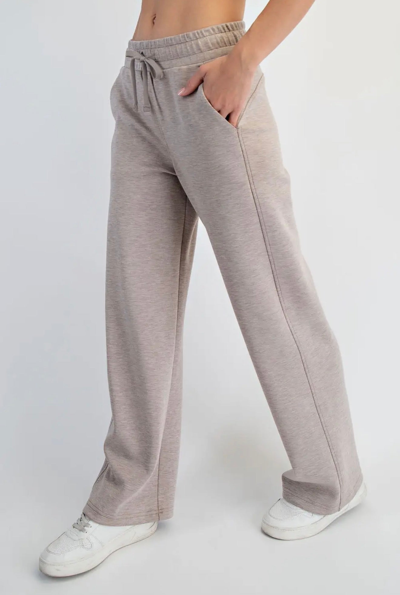 Lakelyn Modal Scuba Straight Leg Pants