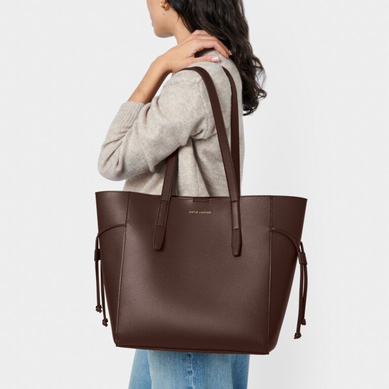 Ashley Tote Bag, Chocolate