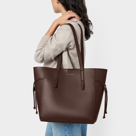 Ashley Tote Bag, Chocolate