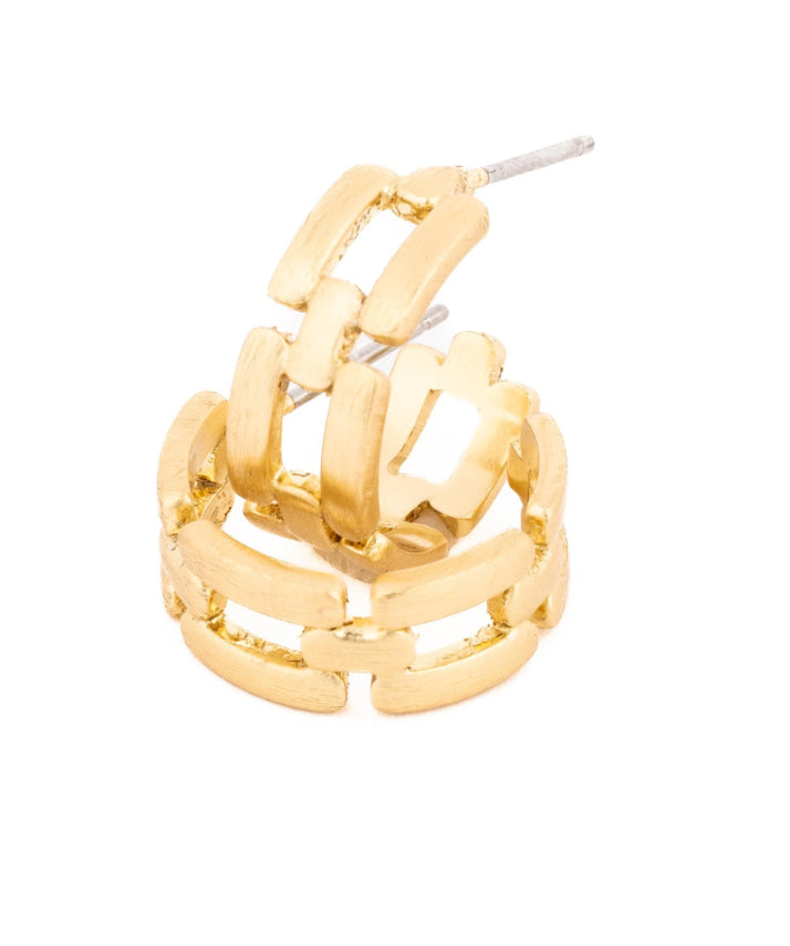 Layla Small Gold Hoops