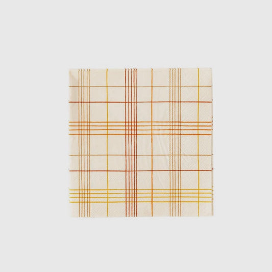 Fall Plaid Napkins