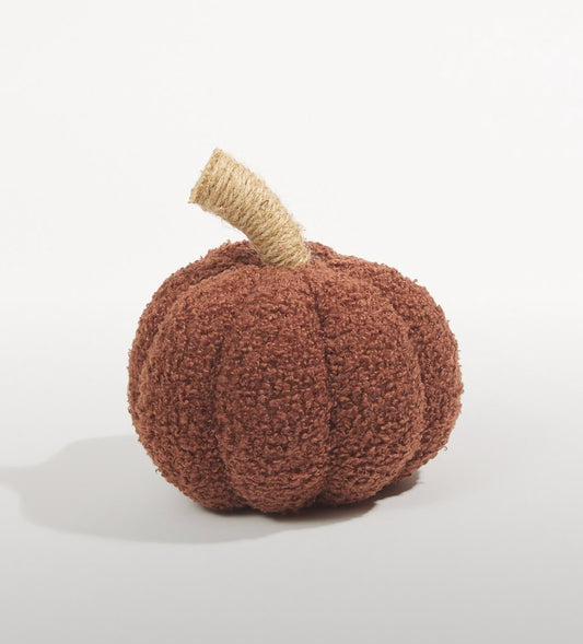 Brown Plush Pumpkin