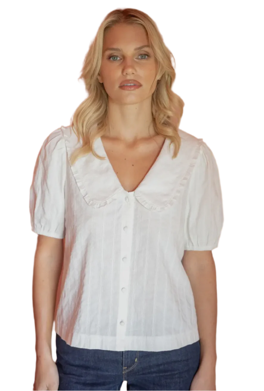 Eliza Blouse, White