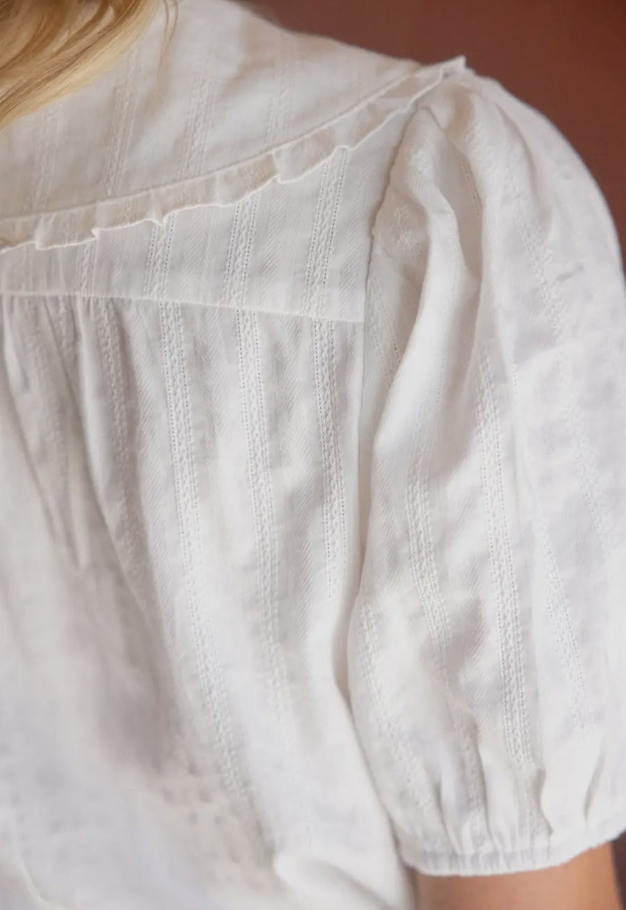 Eliza Blouse, White