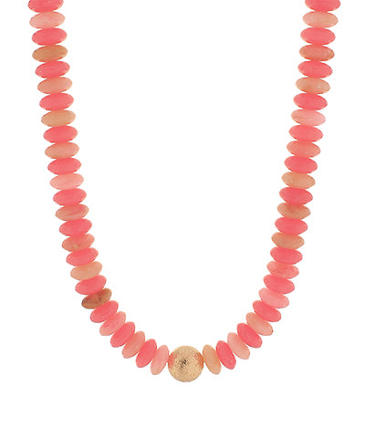 Sierra Necklace, Pink