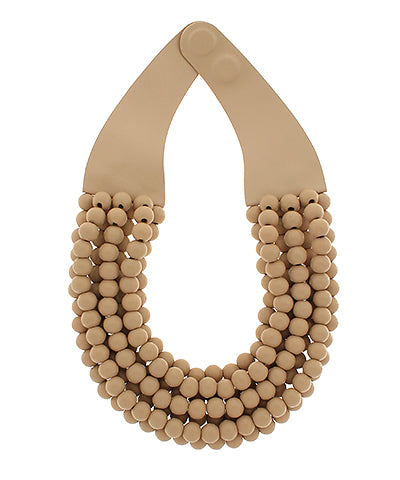 Jade Necklace, Mocha