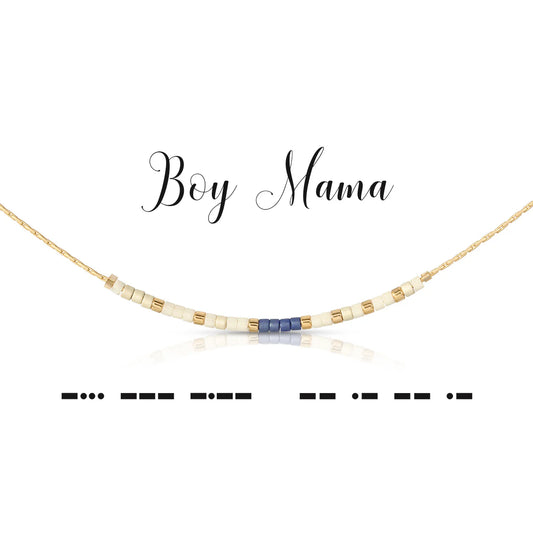 Morse Code Necklace | Boy Mama