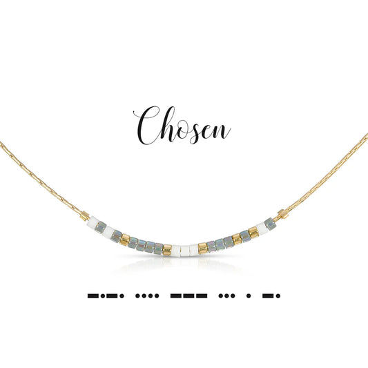 Morse Code Necklace | Chosen
