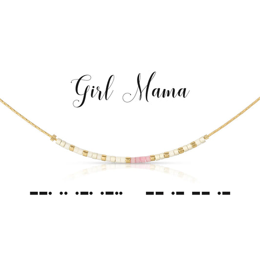 Morse Code Necklace | Girl Mama