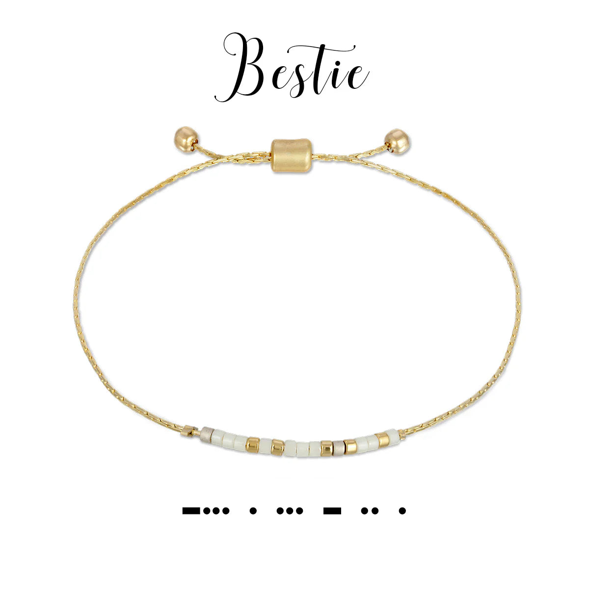 Morse Code Bracelet | Bestie