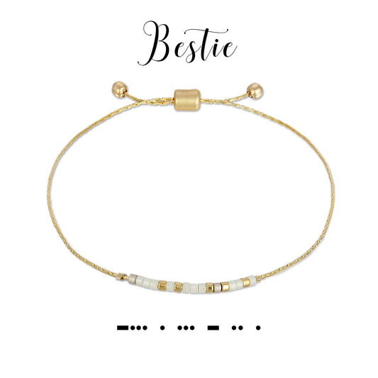 Morse Code Bracelet | Bestie