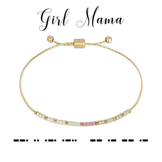 Morse Code Bracelet | Girl Mama