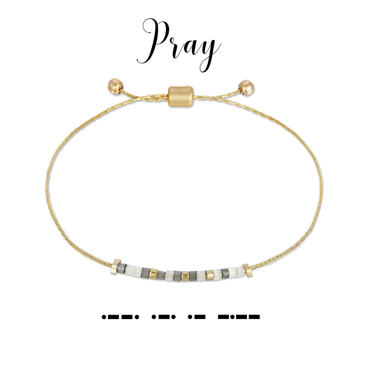 Morse Code Bracelet | Pray