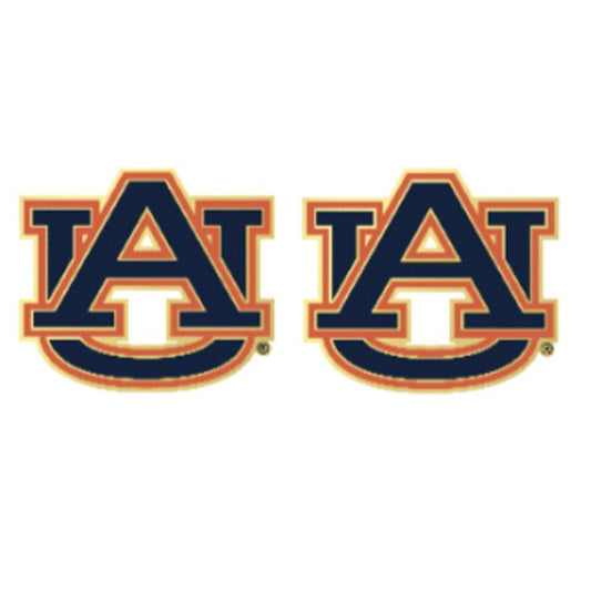 AU Logo Stud Earrings