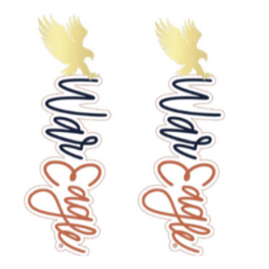 AU War Eagle Earrings