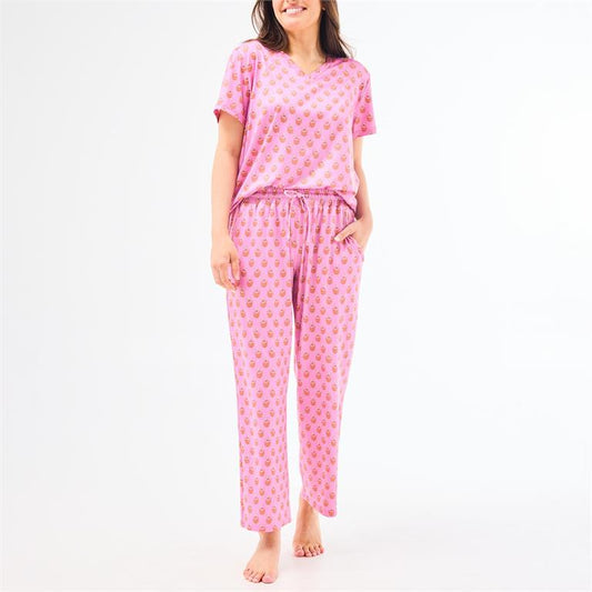 Mary Square| Alli PJ Set, Pink Floral