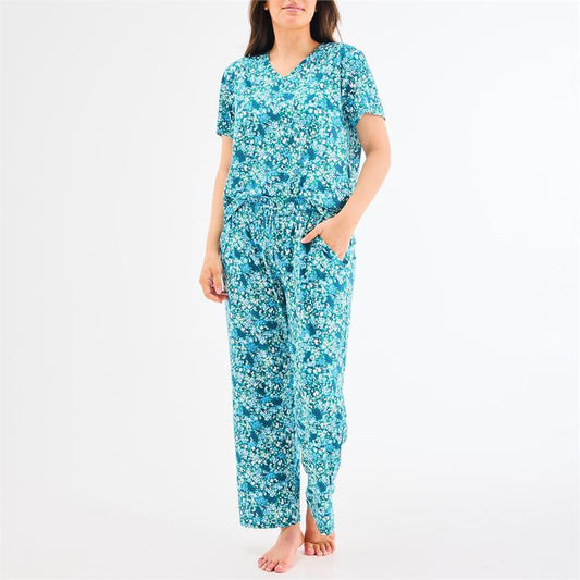 Mary Square| Alli PJ Set, Day Dreaming Blue