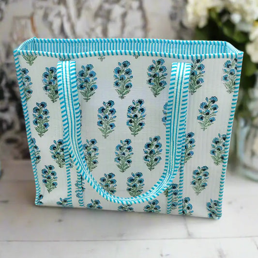 Juniper Floral Tote Bag