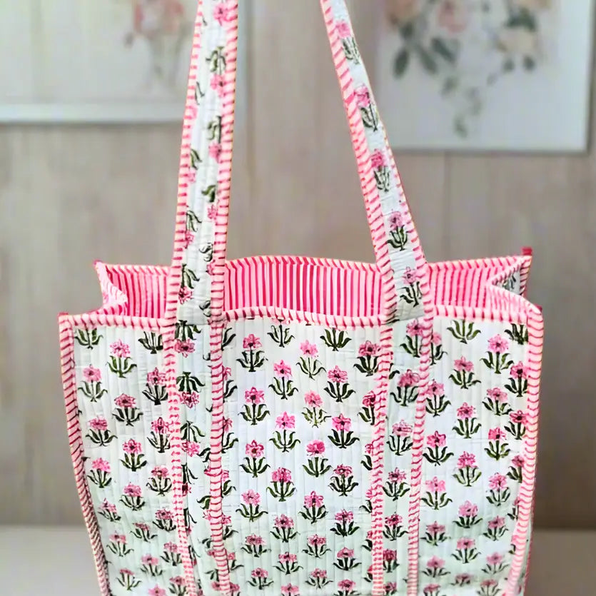 Sutton Floral Tote Bag