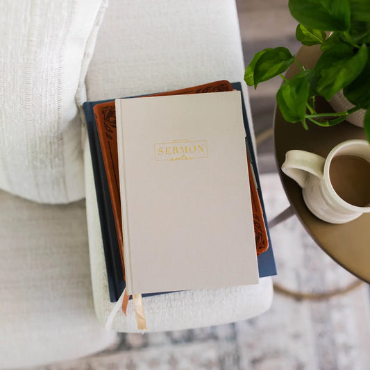 Sermon Notes Journal | Beige